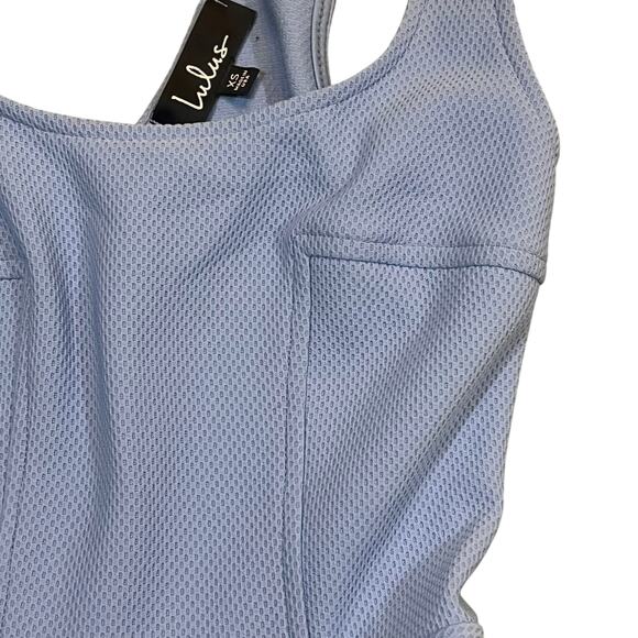 Lulus blue Dresses & Skirts - Lulus Blue‎ Periwinkle Home Before Daylight Skater Dress Size XS